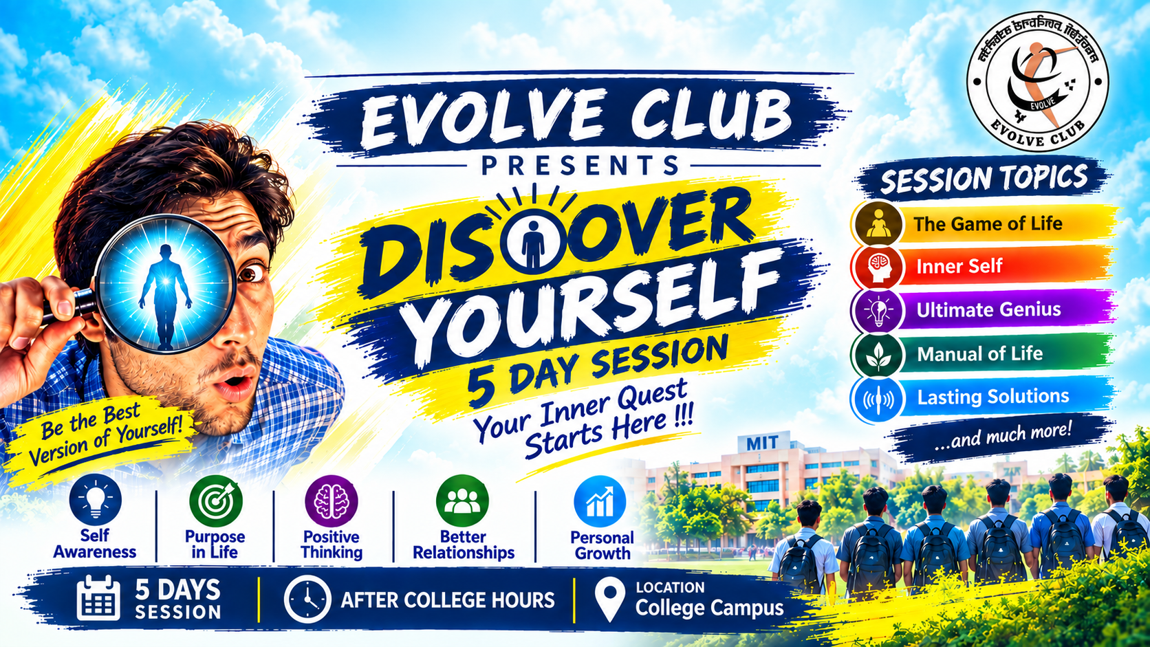 Discover Your Self- 2026 (GECCS)