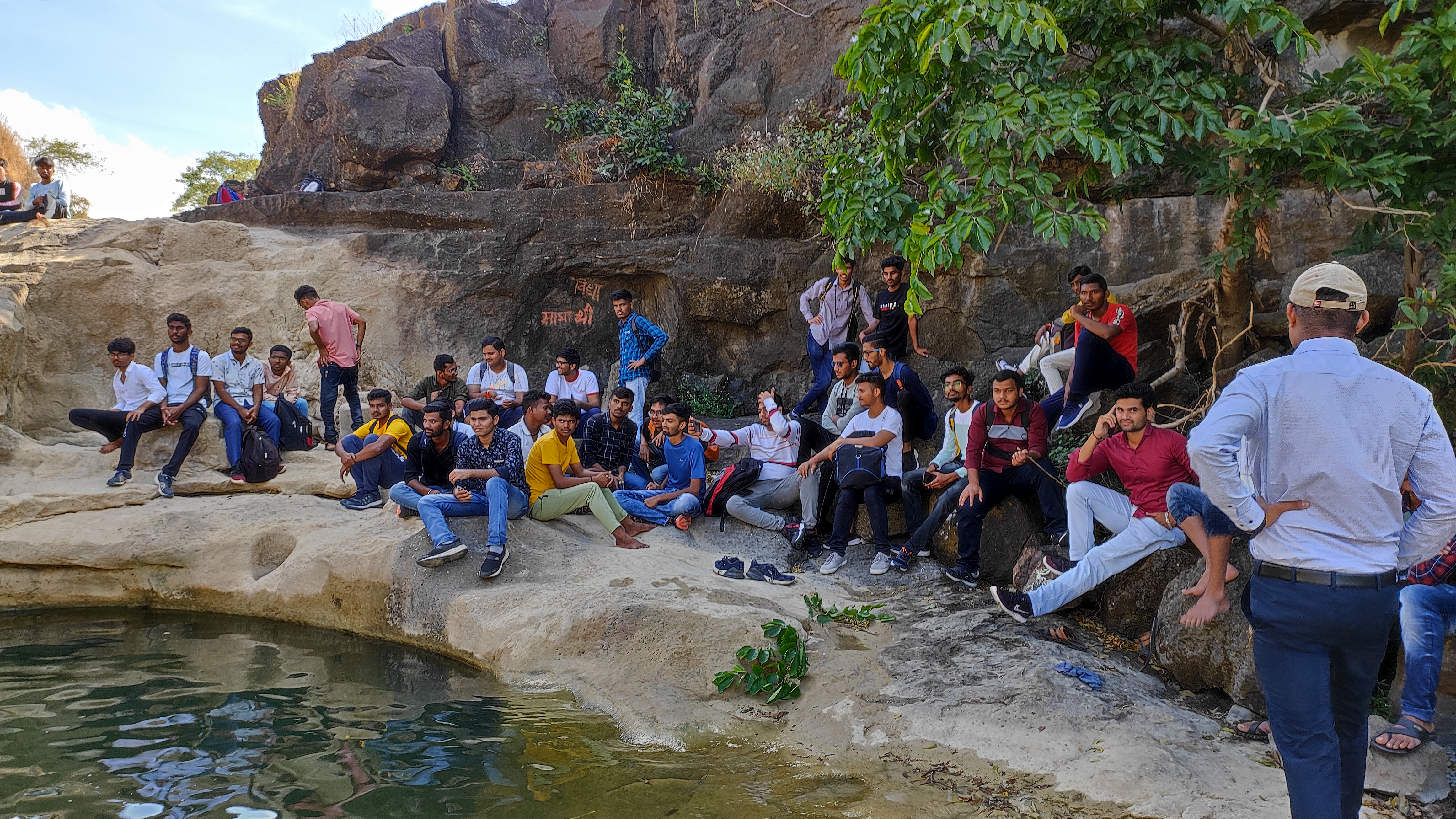 Evolve CAMP - Students after trekking