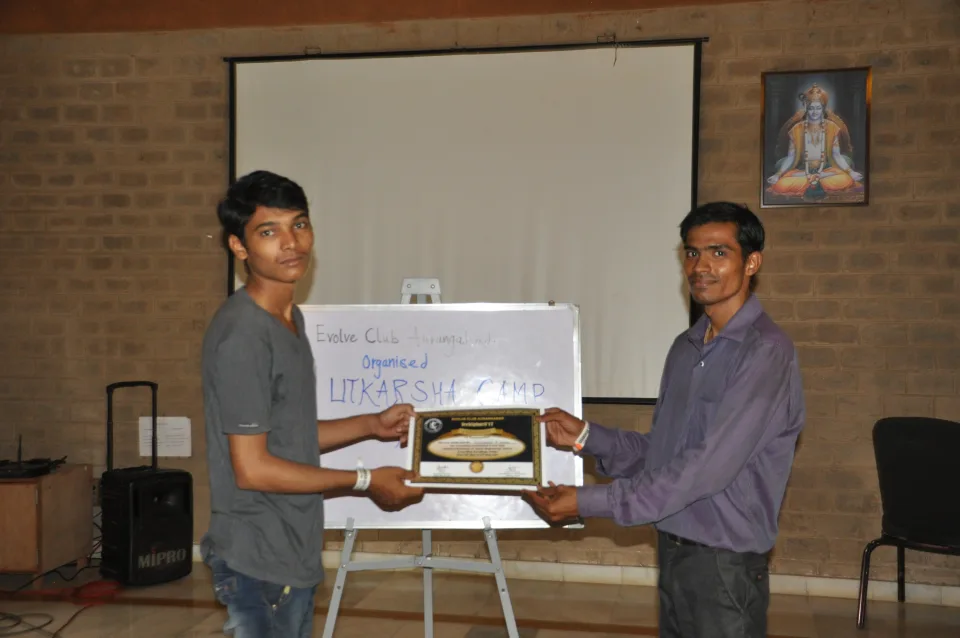 Mr. Shivanand Distributing Certificates