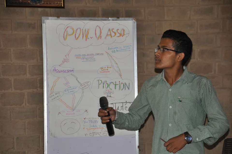 Mr Chandradip Presenting