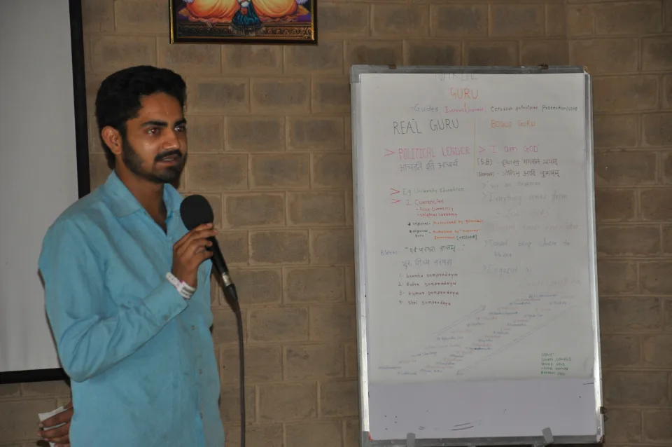 Mr. Arvind Kale Presenting at CAMP