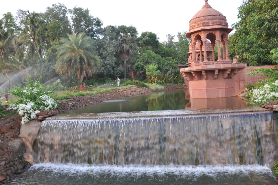 Holy Yamuna at Govardhan Ecovillage