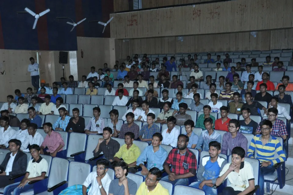 Audience / Students attending Youth Festival