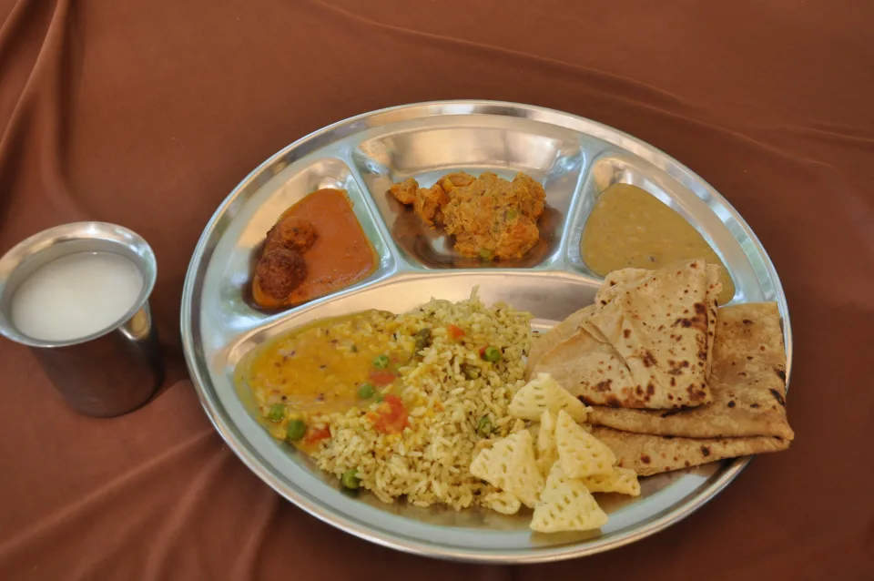 It was Amazing Sattvic Lunch at Govardhan Evovillage